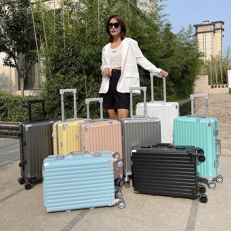 行李箱24寸铝框大容量万向轮拉杆箱女密码锁20寸多功能旅行登机箱