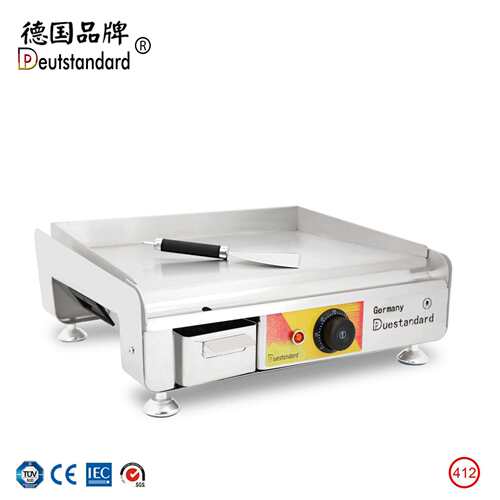新动力商用电扒炉手抓饼机器速热加厚铁板烧设备鱿鱼机器铜锣烧机
