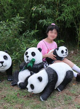 户外园林花园脂树玻钢动物雕塑爬树挂xm0001件饰泉州仿真装璃大熊