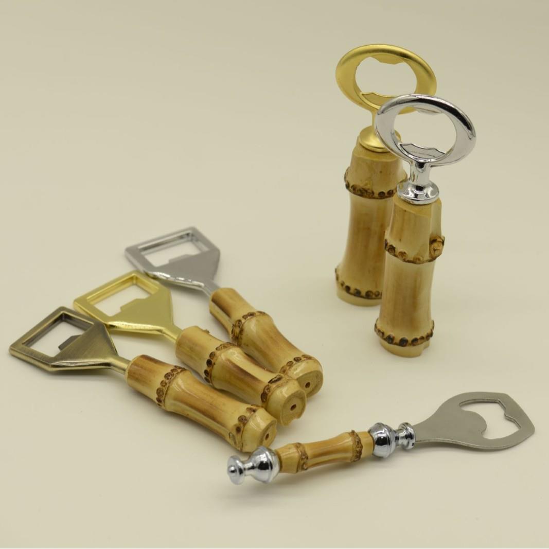竹根啤酒开瓶器竹编工艺品个性创意家用摆件轻奢开瓶木质启瓶器