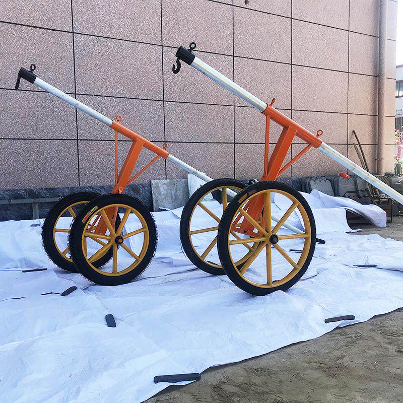 厂家路缘石块用推车搬运大理石路牙石路缘石吊钳石材夹子夹具