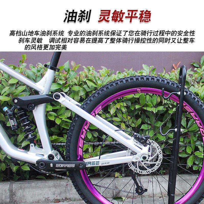 BOARSE博睿思 山地四连杆软尾AM FR DH速降CROSS9.1软尾避震整车