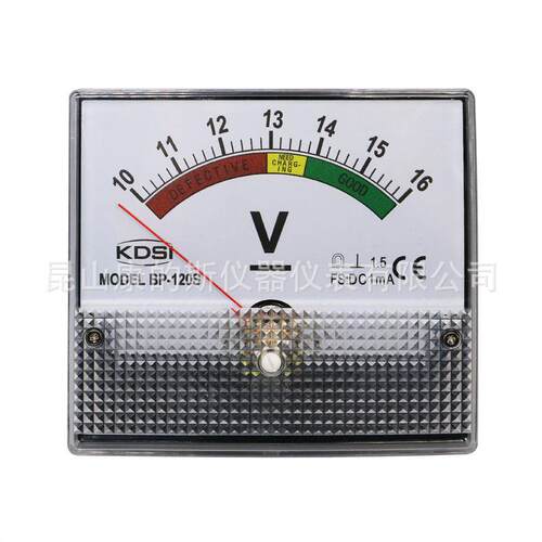 供应 机械设备电工仪表 指针式直流电压表BP-120S DC1mA 16V
