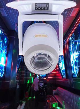 100WLED小钢炮摇头灯KTV嗨房光束棱镜图案灯酒吧夜店蹦迪闪光灯