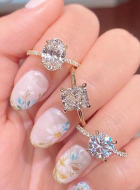 深圳结婚克拉八心八箭钻石戒指