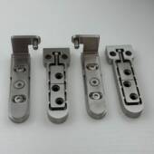 隐藏式 天地602合页304不锈三维转可调天地轴平开门上可调下轴铰钢