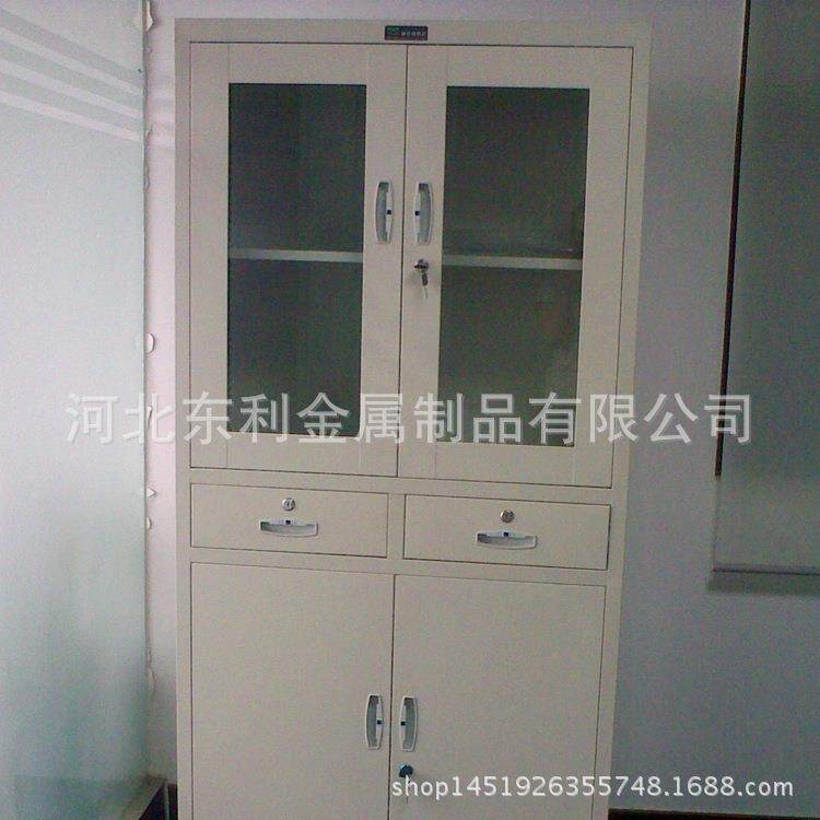文件柜铁皮柜可移动资料柜 7板三层文件柜 可拆卸式钢制文件柜