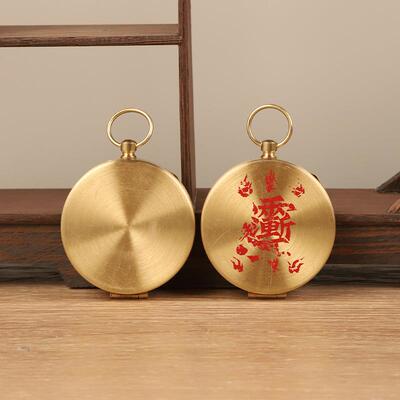 风水罗盘大小罗经方位堪舆罗经仪盘指南针测罗盘仪综合配件中式