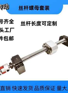 滚珠丝杆螺母套装 厂家直销丝杠螺母丝杆螺母SFU/SFS/SFE/DFU