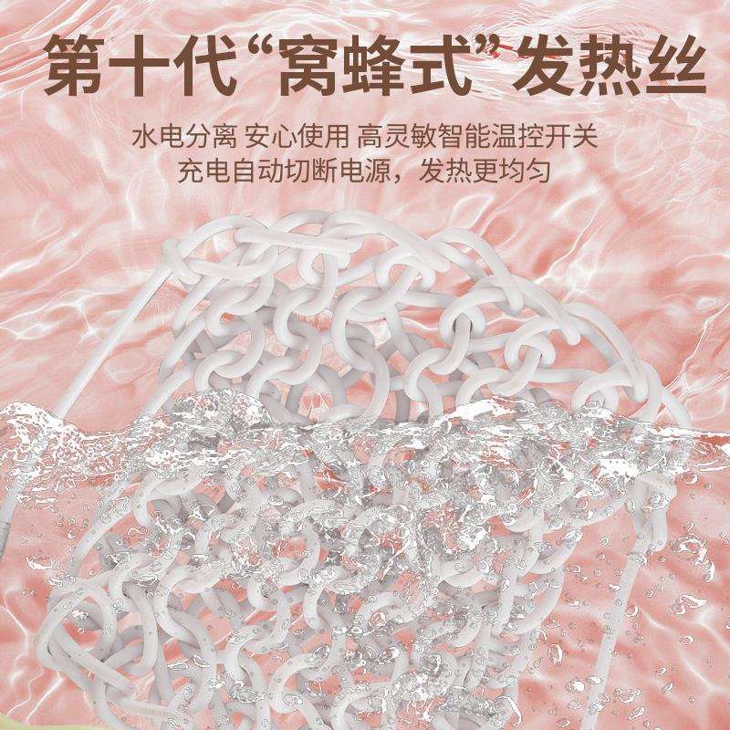 充电防爆电热水袋发热丝热敷专用暖水袋暖宝宝暖肚子暖手暖被窝