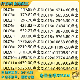 自动秒发印度区Steam充值卡钱包充值码INR 50 100 卢比余额