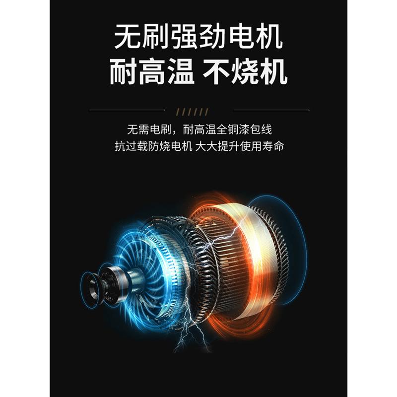 克无刷磨458机锂电抛光切割机打角磨充电手式手电磨光机直持坦流