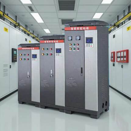 11KW在线软启动柜变频调速控制柜电机软起动柜水泵风机启动器