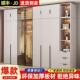 卧室出租房生态板全实木衣柜对开门家用简易加厚背板多功加深衣橱
