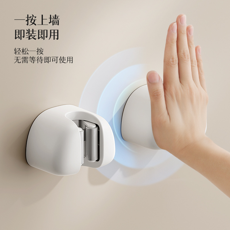 卫生间拖把打孔壁挂挂门置物架