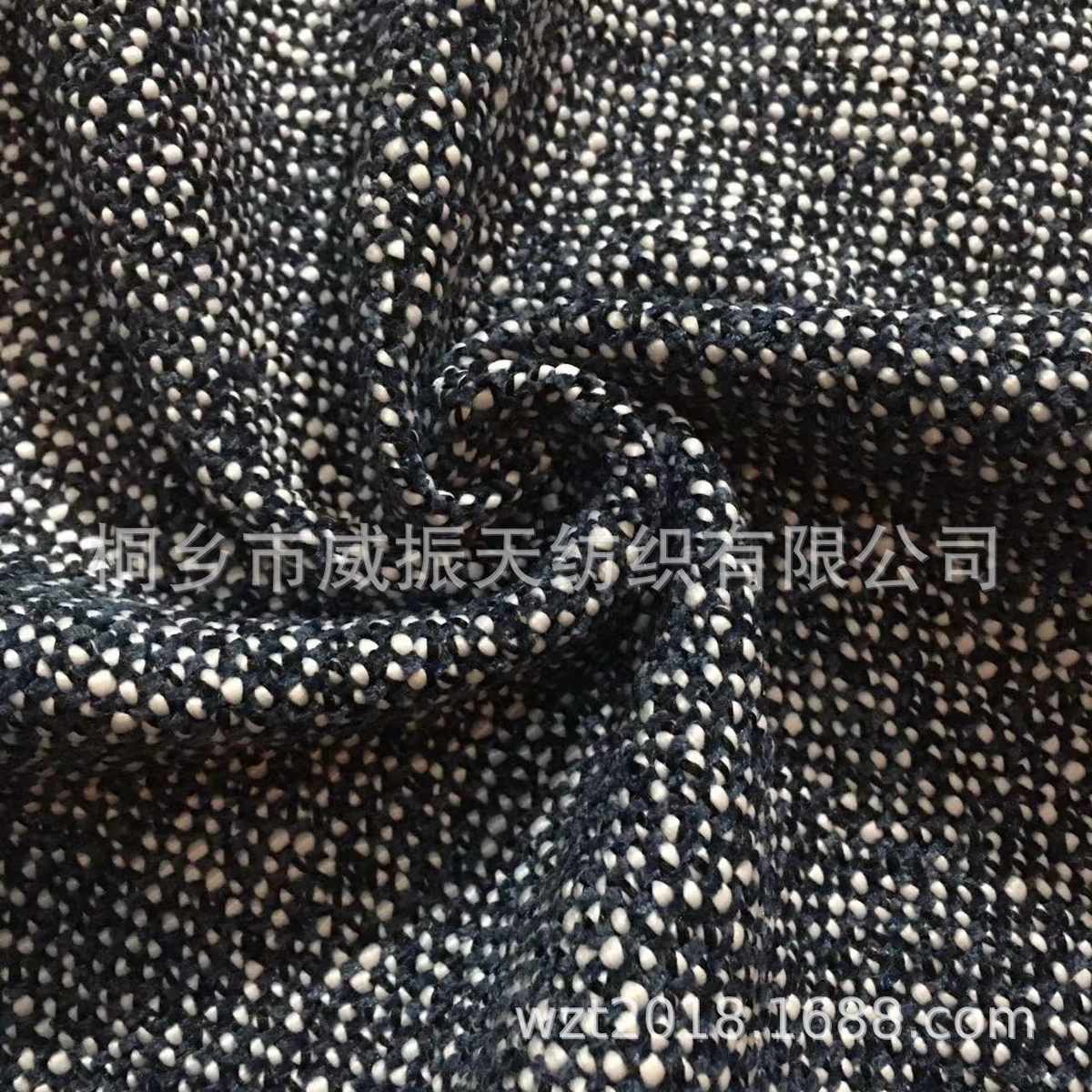 客厅欧美纺品质面料软雪花呢大气出口卧室沙发家布装饰家居风加厚