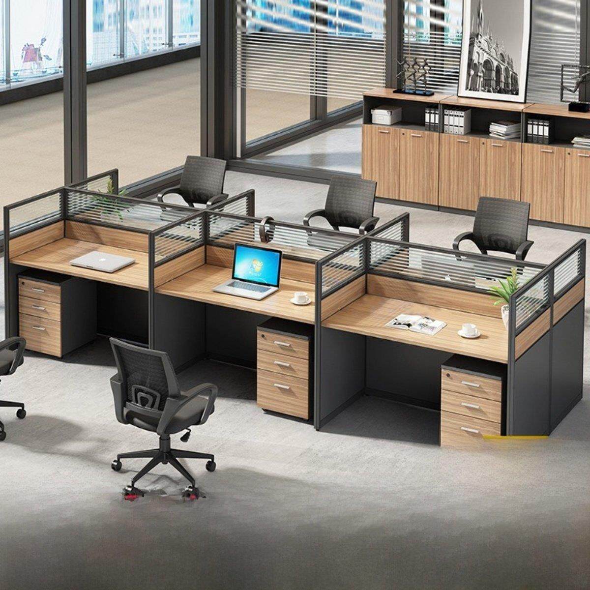 需定制屏风办公桌椅组合办公室职员员工l型卡座财务桌四人位6人卡,商业/办公家具,组合/屏风工作位,淘宝优惠券,粉丝福利购,淘宝优惠卷