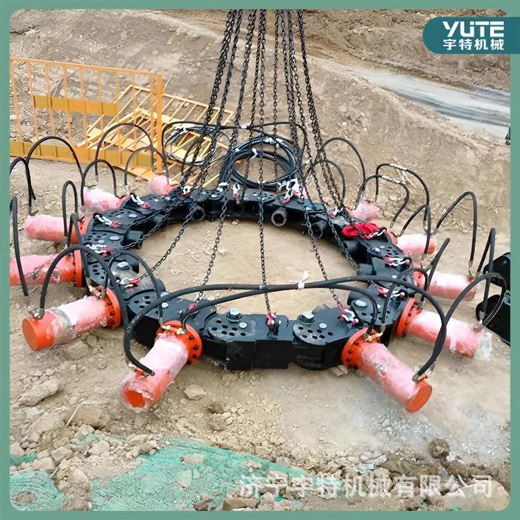 破桩头建筑圆桩方桩拆除混凝土高铁桩截桩机挖掘机改装破桩机