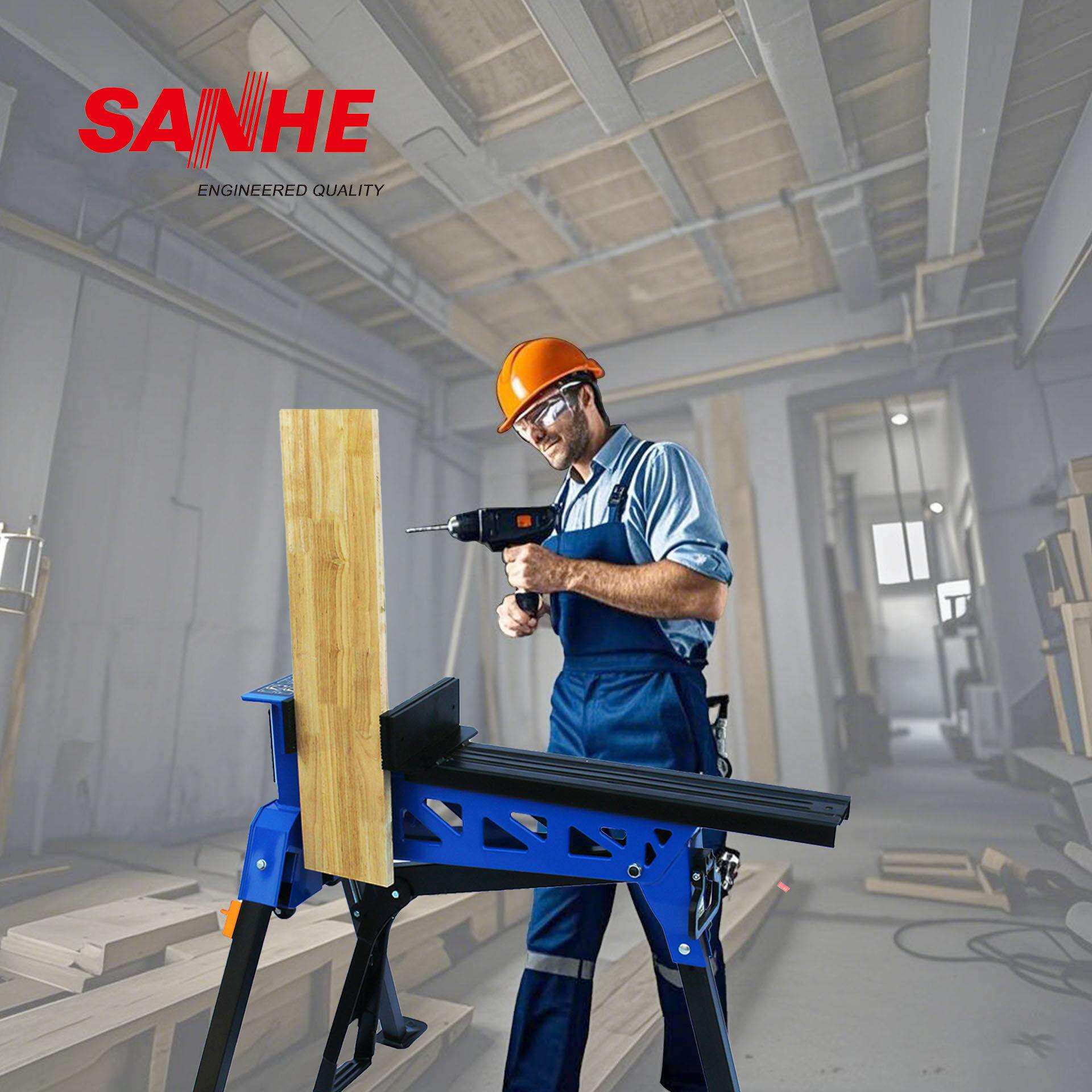 三和夹力持台虎钳木工夹钳大力大范围夹具多功能便携式工作台工具