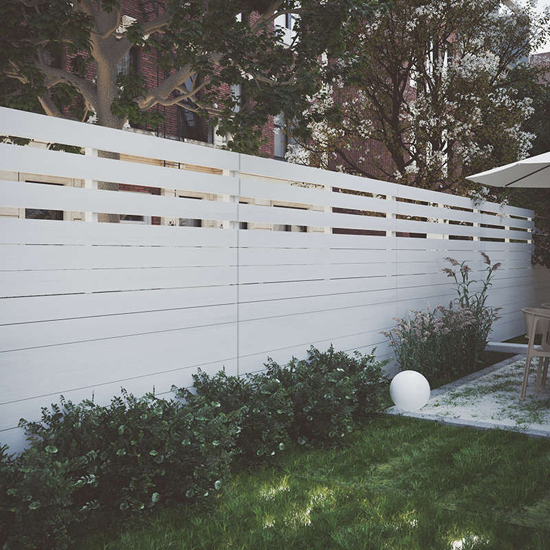 防腐木栅栏别墅楼顶篱笆室外庭院子围墙护栏户外花园露台隔断围