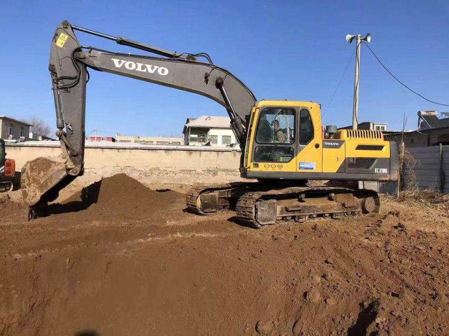 3月4日保定沃尔沃210挖掘机网络拍卖公告