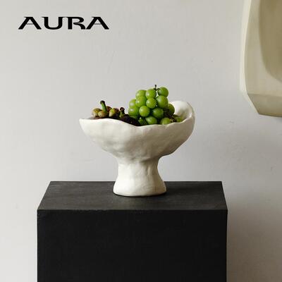 新款Aura斯雕堪的珠纳维亚装饰托盘水果托盘中世纪小吃存储宝盘托