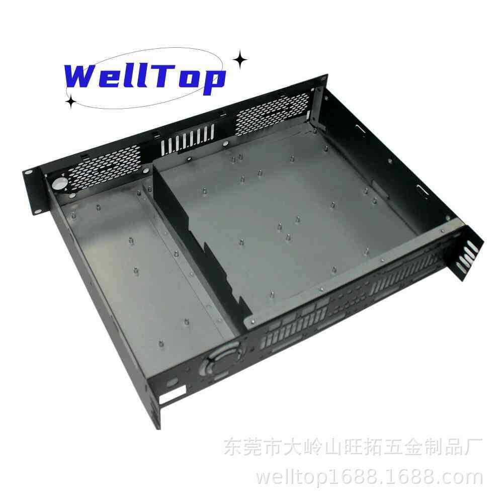 东莞小批量生产铝铁镀锌钣金机箱机柜厂家折弯冲压手持仪表外壳