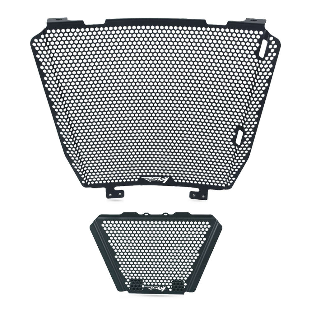 适用阿普利亚RSV4 Tuono V4改装水箱网保护网散热器油冷网防护罩