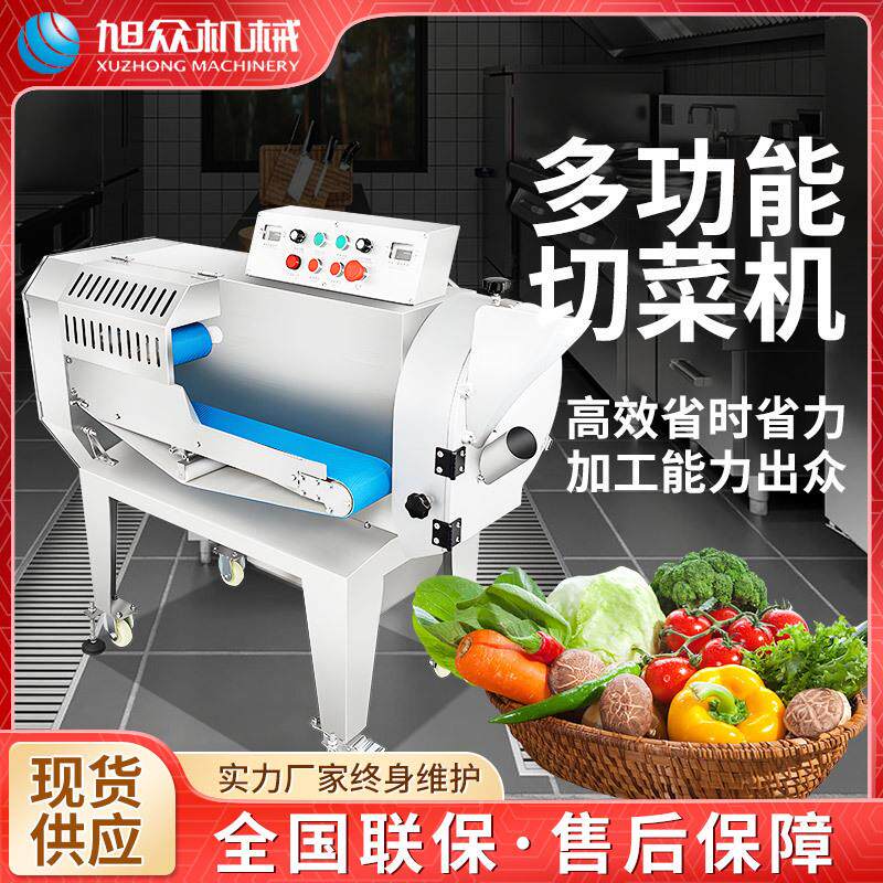 多功能切菜机自动切菜机可切丝切片切丁切药材果蔬机器饭店食