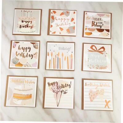 happy birthday card envelope small birthday cards生日贺卡