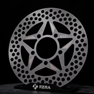 瑞祖玛220/245一体碟刹盘五孔适用极核AE4 AE8前刹车盘对四卡钳