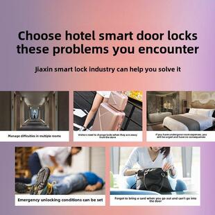 防盗门刷卡木 公寓民宿智能门锁 采购产品酒店门锁 酒店刷卡锁