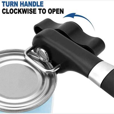 Safe Cut Can Opener Manual Corkscrew Bottle Opener