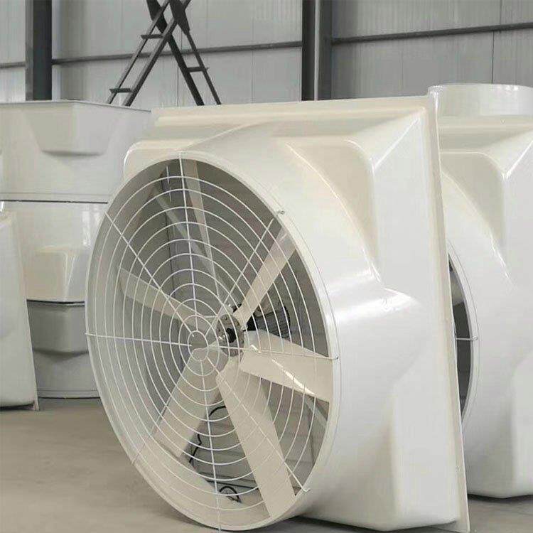 厂房屋顶排气扇热卖大型低噪直驱玻璃钢风机抗腐蚀负压风机
