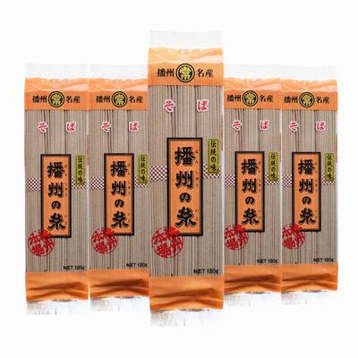 日本进口神明播磨匠荞麦面播州450g袋京都丸天冷面干挂面兵库铭面