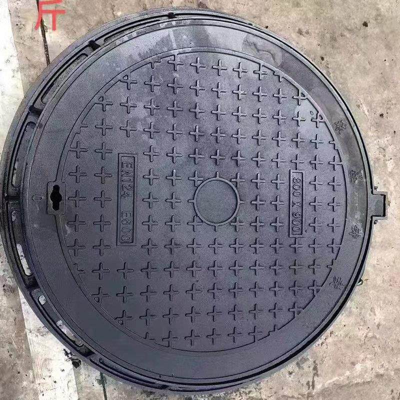 排水沟井盖球墨铸铁圆形电源弱电通信雨水污水井盖格栅可定做