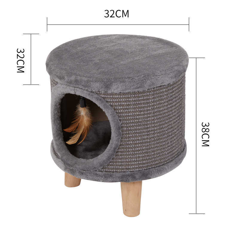 猫窝凳子四季猫咪宠物窝圆形凳子现代简约猫咪房子封闭式猫窝,宠物/宠物食品及用品,猫窝/屋/帐篷/沙发,淘宝优惠券,粉丝福利购,淘宝优惠卷