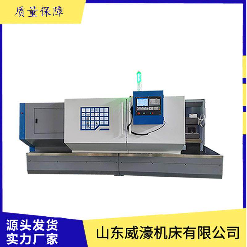 CK6180卧式数控车床四工位刀架电动液压卡盘金属切削稳定性好