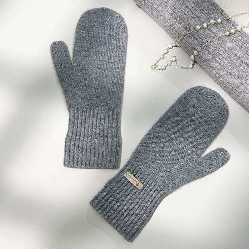 pure cashmere 纯山羊绒手套2023秋冬加厚针织保暖连指手套成人版