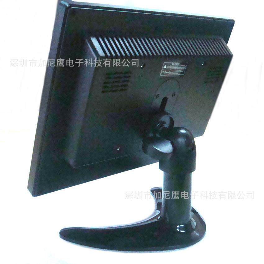 加尼鹰8寸十字线监视器高清RCA VGA BNC头彩色显示屏调试黑白图像