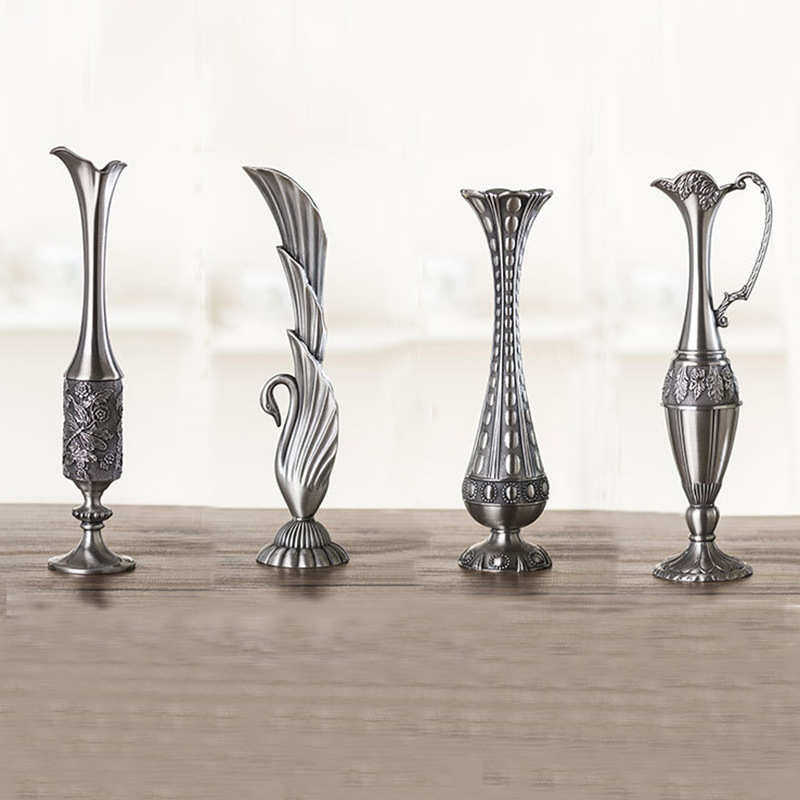 ins几何摆件插花批发客厅北结婚花瓶电镀波浪欧风创意器口艺术,家居饰品,花瓶,淘宝优惠券,粉丝福利购,淘宝优惠卷