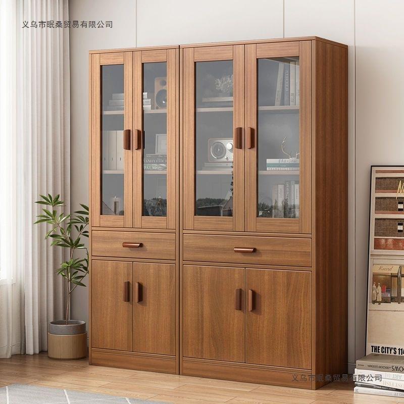 大容量落地书简柜客厅约置易物架简柜家CAN用学生卧室桌面收纳小