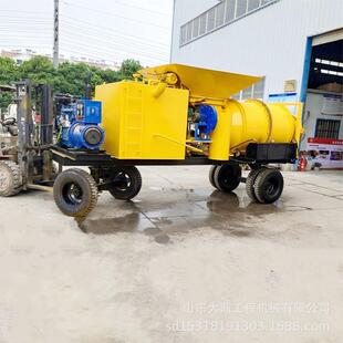 全自动沥青混合料搅机滚筒面式 168沥青加热设罐备拌柏油路修补