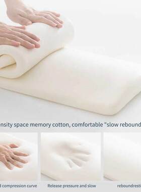 Lumbar Support Pillow, Back Support Memory Foam Pillow For S