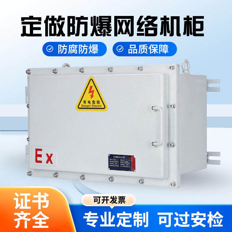 防爆配电箱控制箱防爆接线箱防爆弱电网路机柜12U交换机柜6U空箱
