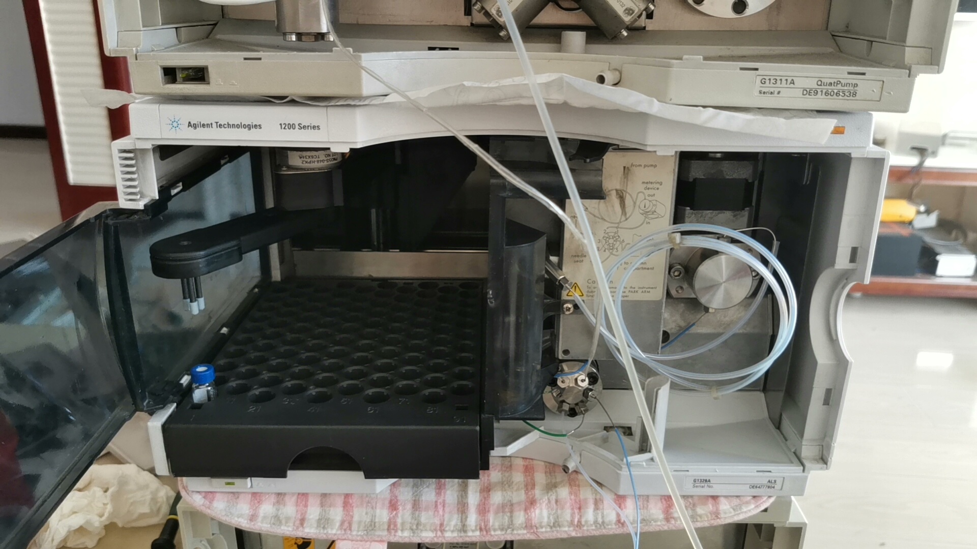 安捷伦1200自动进样器，性能已经测试，进样量线性r0.99