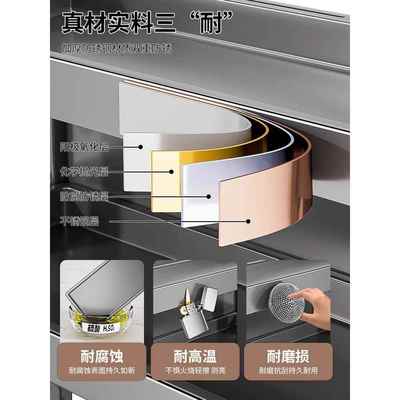 锈钢厨房UDD调油料品置物架台多功不能放盐酱醋调味面瓶罐筷子收