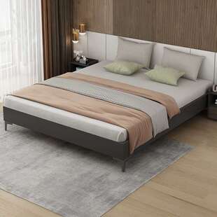 实木床尺寸1.2/1.35/1.5/1.8米无床头床架子榻榻米排骨架床