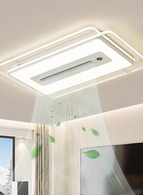 中山灯具数显吸无681叶风扇灯2026负离子一体间客房厅顶灯卧室儿