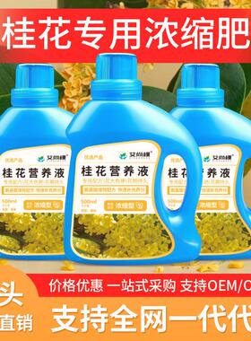 桂花绿植盆栽室内花肥养花专用肥园艺营养液桂花树叶面肥